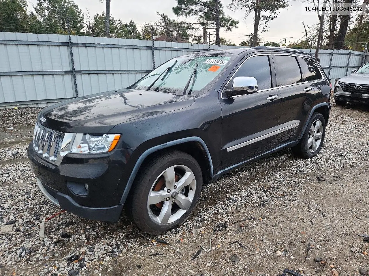 2013 Jeep Grand Cherokee Overland VIN 1C4RJECT9DC645242 фото 1