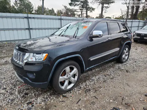 1C4RJECT9DC645242 — 2013 Jeep Grand Cherokee, Подтопление, фото до ремонта