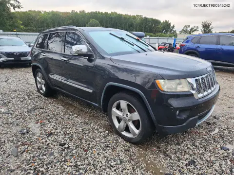 2013 Jeep Grand Cherokee Overland VIN 1C4RJECT9DC645242 фото 4