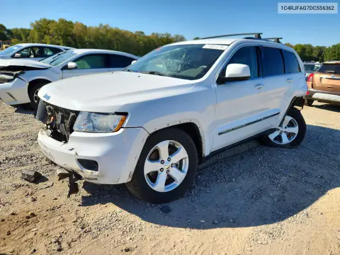 1C4RJFAG7DC556362 — 2013 Jeep Grand Cherokee, Передняя часть, фото до ремонта