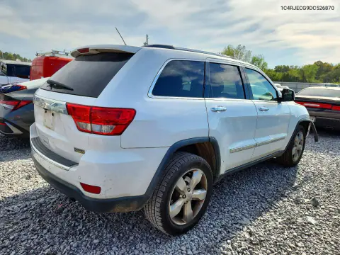 2013 Jeep Grand Cherokee Overland VIN 1C4RJECG9DC526870 фото 3