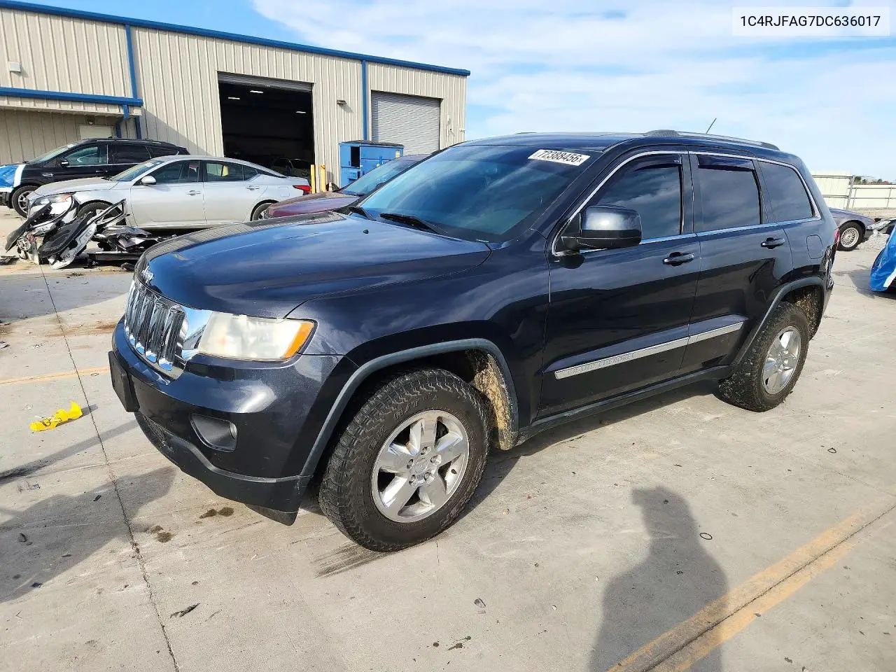 2013 Jeep Grand Cherokee Laredo VIN 1C4RJFAG7DC636017 фото 1