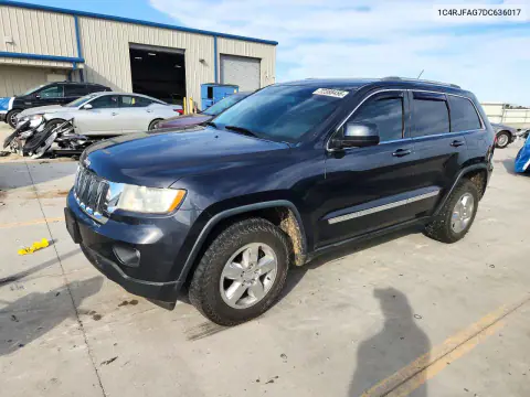 1C4RJFAG7DC636017 — 2013 Jeep Grand Cherokee, Задняя часть, фото до ремонта