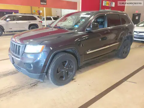 1C4RJFAG9DC503193 — 2013 Jeep Grand Cherokee, Передняя часть, фото до ремонта