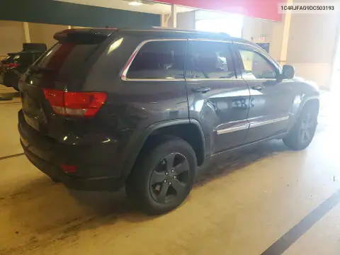 1C4RJFAG9DC503193 — 2013 Jeep Grand Cherokee, фото 3 с аукциона Copart 20.10.2026, Передняя часть