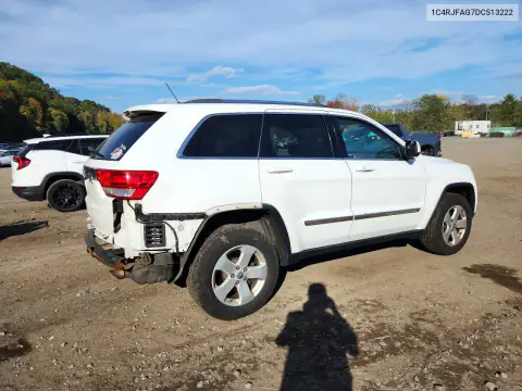 1C4RJFAG7DC513222 — 2013 Jeep Grand Cherokee, фото 3 с аукциона Copart, Задняя часть