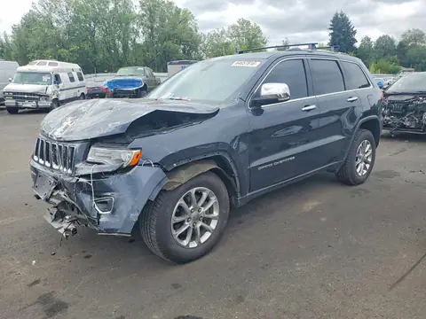 1C4RJFBG5EC100859 — 2014 Jeep Grand Cherokee, Передняя часть (Front End), фото до ремонта