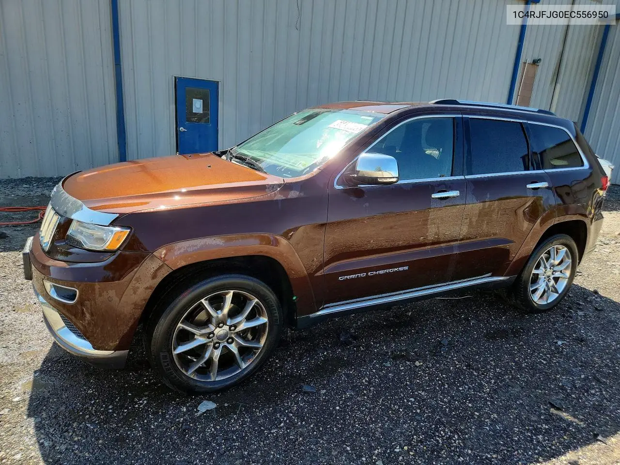 1C4RJFJG0EC556950 Jeep Grand Cherokee 2014 — повреждение Мелкие вмятины и царапины, фото до ремонта