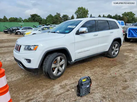 2014 Jeep Grand Cherokee Limited VIN 1C4RJFBG7EC423262 фото 1