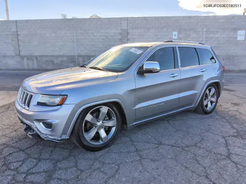 1C4RJFCG3EC182511 — 2014 Jeep Grand Cherokee, Механические повреждения, фото до ремонта