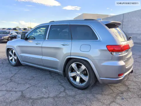 2014 Jeep Grand Cherokee Overland VIN 1C4RJFCG3EC182511 фото 2