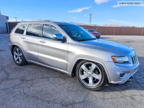 2014 Jeep Grand Cherokee Overland VIN 1C4RJFCG3EC182511 фото 4
