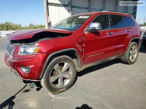 2014 Jeep Grand Cherokee Limited VIN 1C4RJFBG5EC199652 фото 1