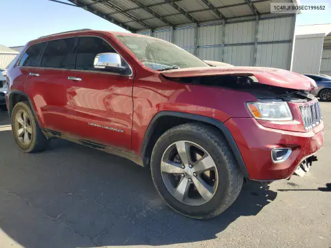 2014 Jeep Grand Cherokee Limited VIN 1C4RJFBG5EC199652 фото 4