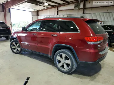 2014 Jeep Grand Cherokee Limited VIN 1C4RJFBG9EC439981 фото 2