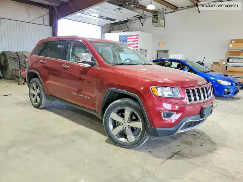 2014 Jeep Grand Cherokee Limited VIN 1C4RJFBG9EC439981 фото 4