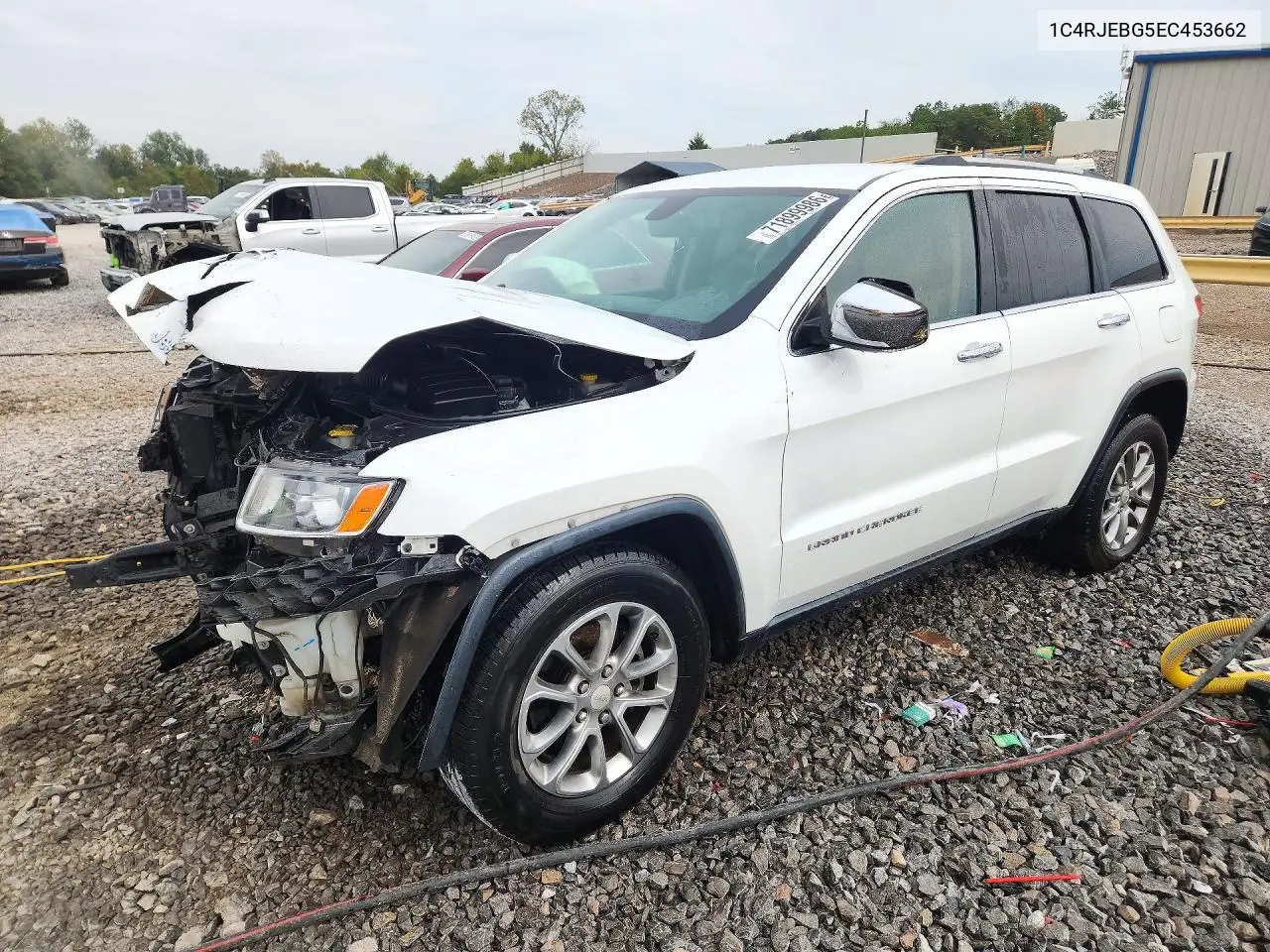 2014 Jeep Grand Cherokee Limited VIN 1C4RJEBG5EC453662 фото 1