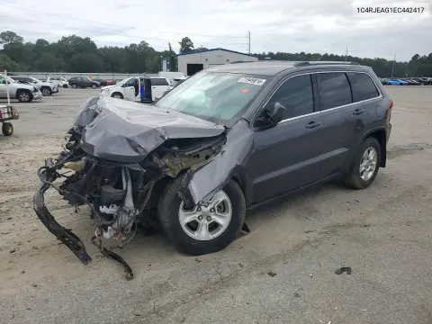 1C4RJEAG1EC442417 — 2014 Jeep Grand Cherokee, Передняя часть, фото до ремонта