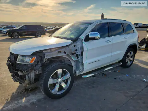 2014 Jeep Grand Cherokee Limited VIN 1C4RJEBG8EC234517 фото 1
