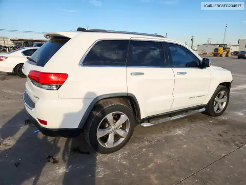 2014 Jeep Grand Cherokee Limited VIN 1C4RJEBG8EC234517 фото 3