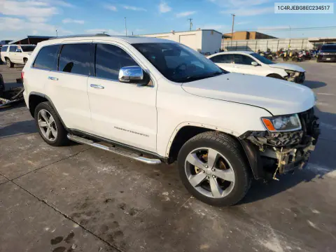 2014 Jeep Grand Cherokee Limited VIN 1C4RJEBG8EC234517 фото 4