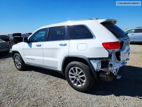 2014 Jeep Grand Cherokee Limited VIN 1C4RJEBGXEC488097 фото 2