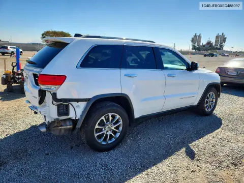 2014 Jeep Grand Cherokee Limited VIN 1C4RJEBGXEC488097 фото 3