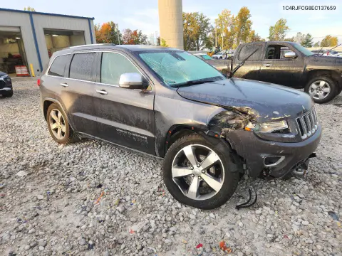 2014 Jeep Grand Cherokee Overland VIN 1C4RJFCG8EC137659 фото 4