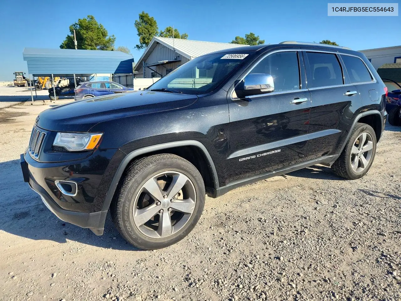 2014 Jeep Grand Cherokee Limited VIN 1C4RJFBG5EC554643 фото 1