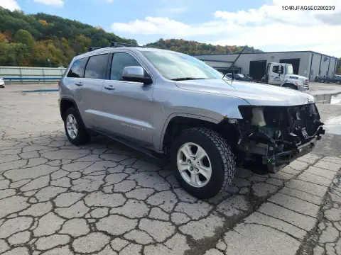 1C4RJFAG6EC280239 — 2014 Jeep Grand Cherokee, фото 4 с аукциона Copart, Передняя часть