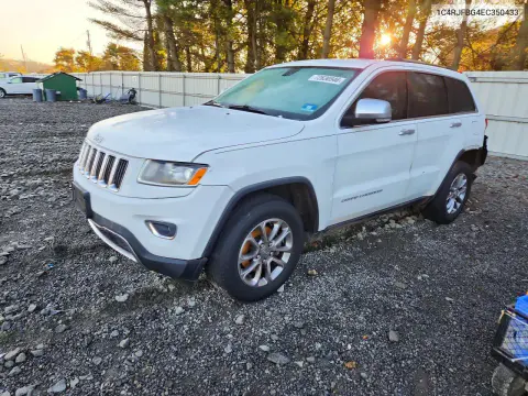 1C4RJFBG4EC350433 — 2014 Jeep Grand Cherokee, Задняя часть, фото до ремонта