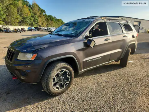 1C4RJFBG6EC540198 — 2014 Jeep Grand Cherokee, Опрокидывание, фото до ремонта