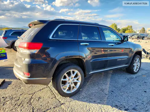 2014 Jeep Grand Cherokee Summit VIN 1C4RJFJG5EC417526 фото 3