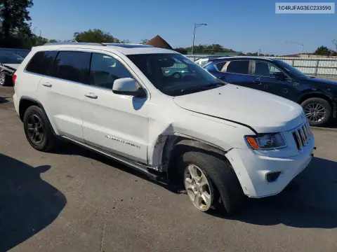 1C4RJFAG3EC233590 — 2014 Jeep Grand Cherokee, фото 4 с аукциона Copart, Передняя часть