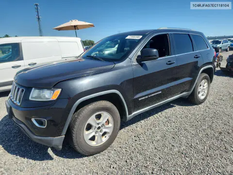1C4RJFAG7EC118104 — 2014 Jeep Grand Cherokee, Естественный износ, фото до ремонта