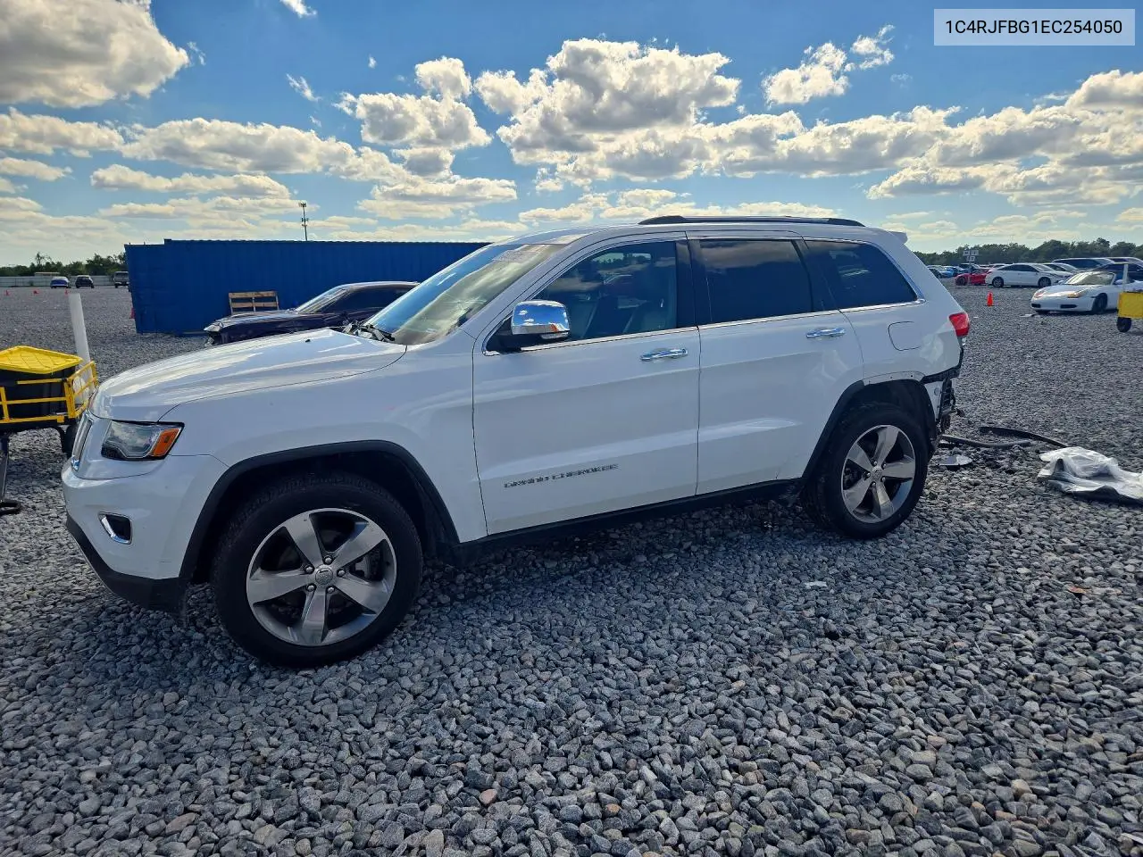 1C4RJFBG1EC254050 Jeep Grand Cherokee 2014 — повреждение Задняя часть, фото до ремонта