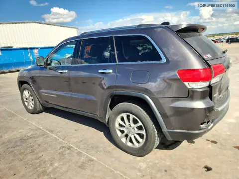 1C4RJFBG3EC174930 — 2014 Jeep Grand Cherokee, фото 2 с аукциона Copart, Задняя часть