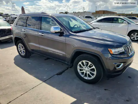 1C4RJFBG3EC174930 — 2014 Jeep Grand Cherokee, фото 4 с аукциона Copart, Задняя часть