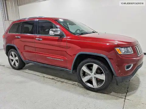 1C4RJEBG0FC629518 — 2015 Jeep Grand Cherokee, фото 4 с аукциона Copart 15.10.2026, Подтопление