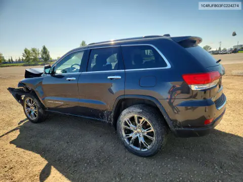 2015 Jeep Grand Cherokee Limited VIN 1C4RJFBG3FC224274 фото 2