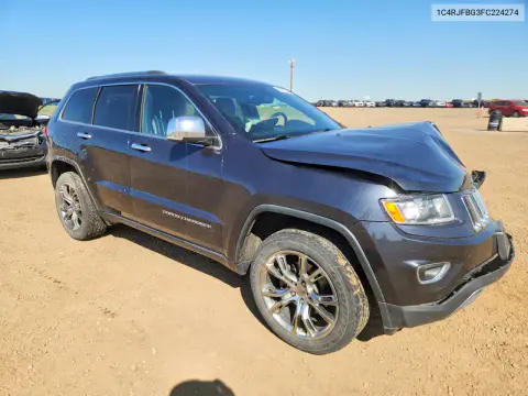 2015 Jeep Grand Cherokee Limited VIN 1C4RJFBG3FC224274 фото 4
