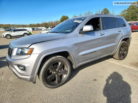1C4RJFAG3FC676162 — 2015 Jeep Grand Cherokee, Передняя часть, фото до ремонта