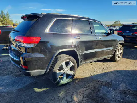 1C4RJFBGXFC100115 — 2015 Jeep Grand Cherokee, фото 3 с аукциона Copart, Град