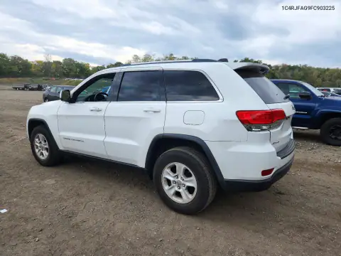 1C4RJFAG9FC903225 — 2015 Jeep Grand Cherokee, фото 2 с аукциона Copart, Задняя часть