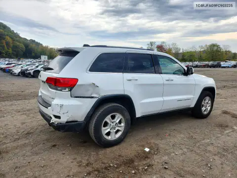 1C4RJFAG9FC903225 — 2015 Jeep Grand Cherokee, фото 3 с аукциона Copart, Задняя часть