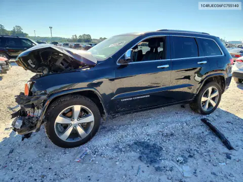 2015 Jeep Grand Cherokee Overland VIN 1C4RJECG6FC755140 фото 1