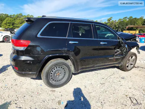 2015 Jeep Grand Cherokee Overland VIN 1C4RJECG6FC755140 фото 3