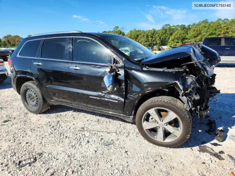 2015 Jeep Grand Cherokee Overland VIN 1C4RJECG6FC755140 фото 4