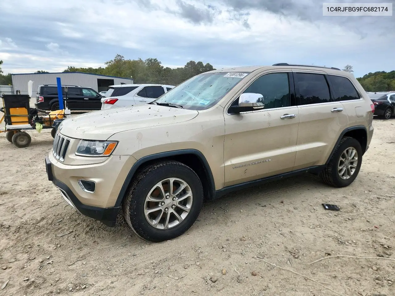 2015 Jeep Grand Cherokee Limited VIN 1C4RJFBG9FC682174 фото 1