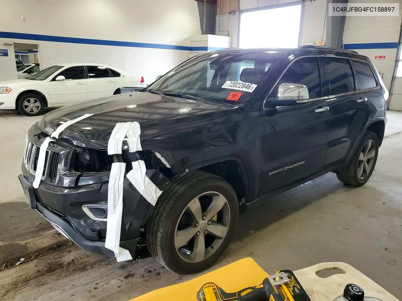 2015 Jeep Grand Cherokee Limited VIN 1C4RJFBG4FC158897 фото 1